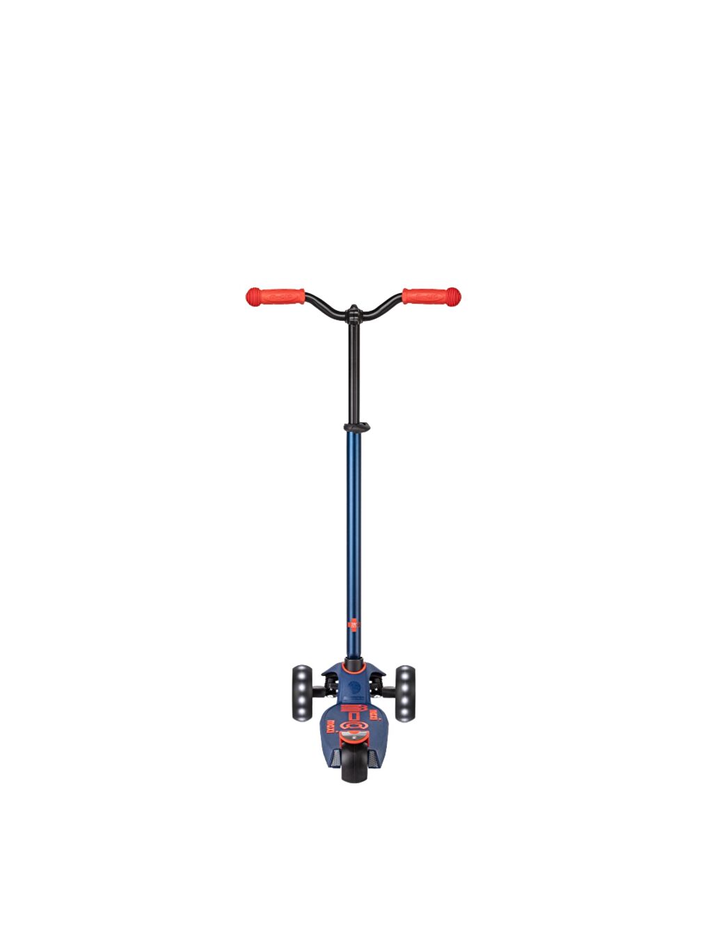 Maxi Deluxe Pro LED 3 Tekerli Işıklı Çocuk Scooter Navy Red-3