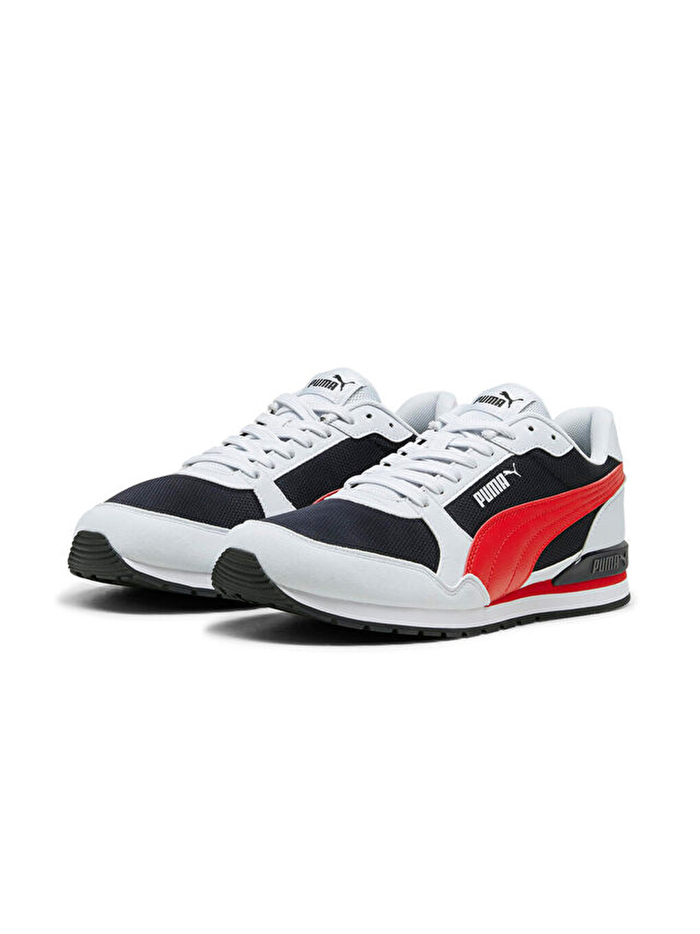 St Runner V3 Mesh Erkek Günlük Ayakkabı 38464021 Gri-2