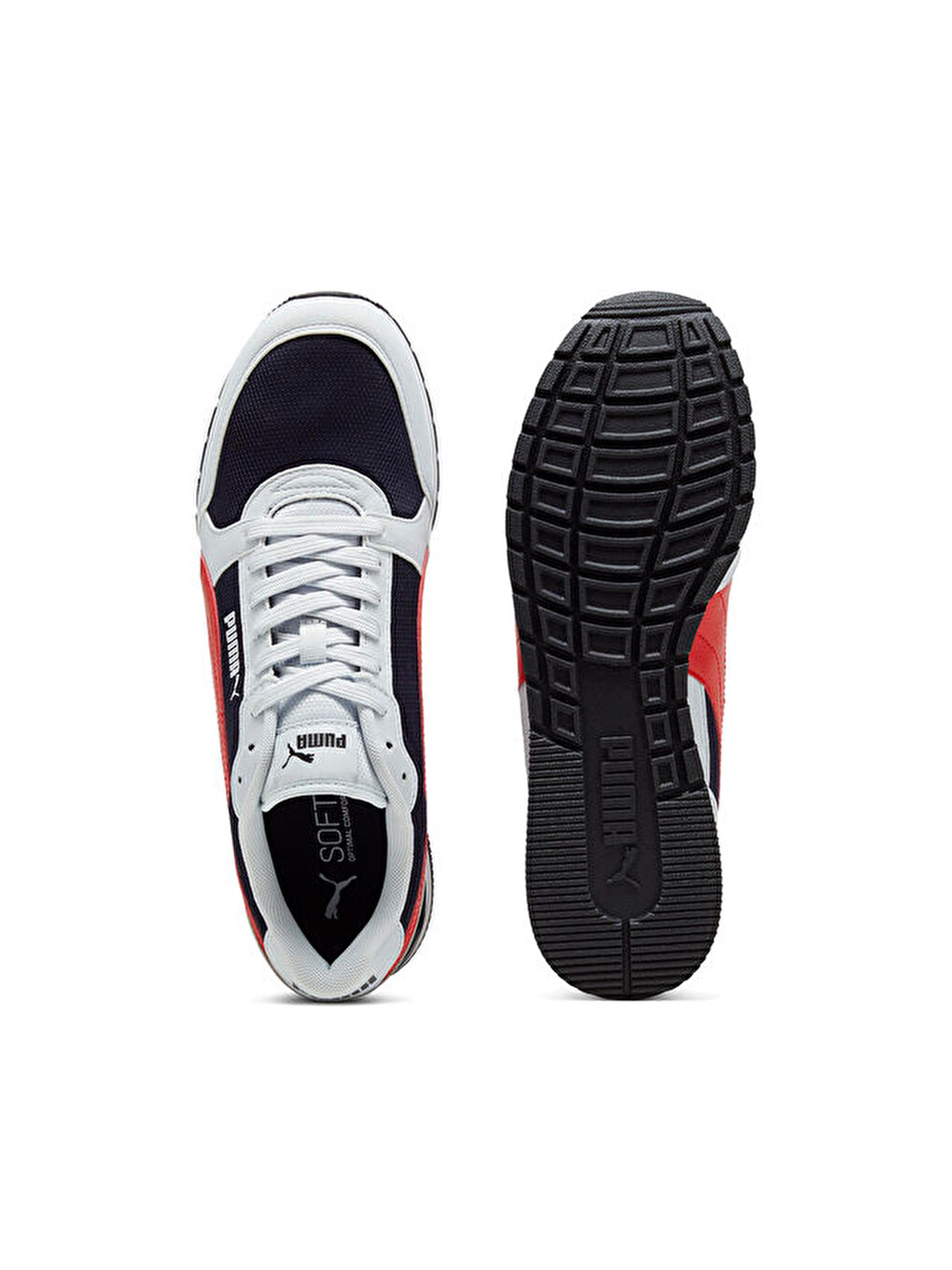 St Runner V3 Mesh Erkek Günlük Ayakkabı 38464021 Gri-3