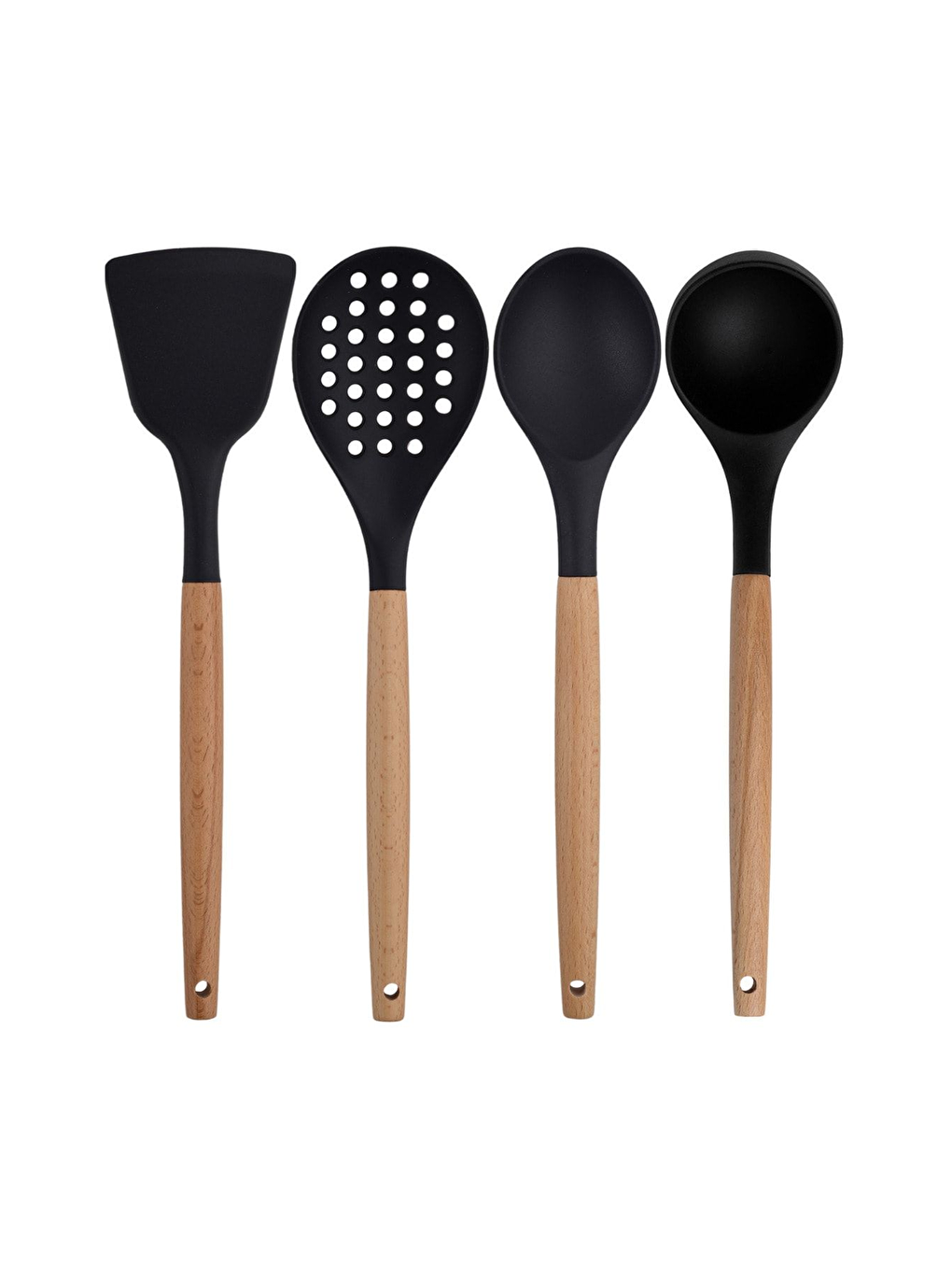 Siyah Bambu Silikon Servis Seti  7 Adet-1