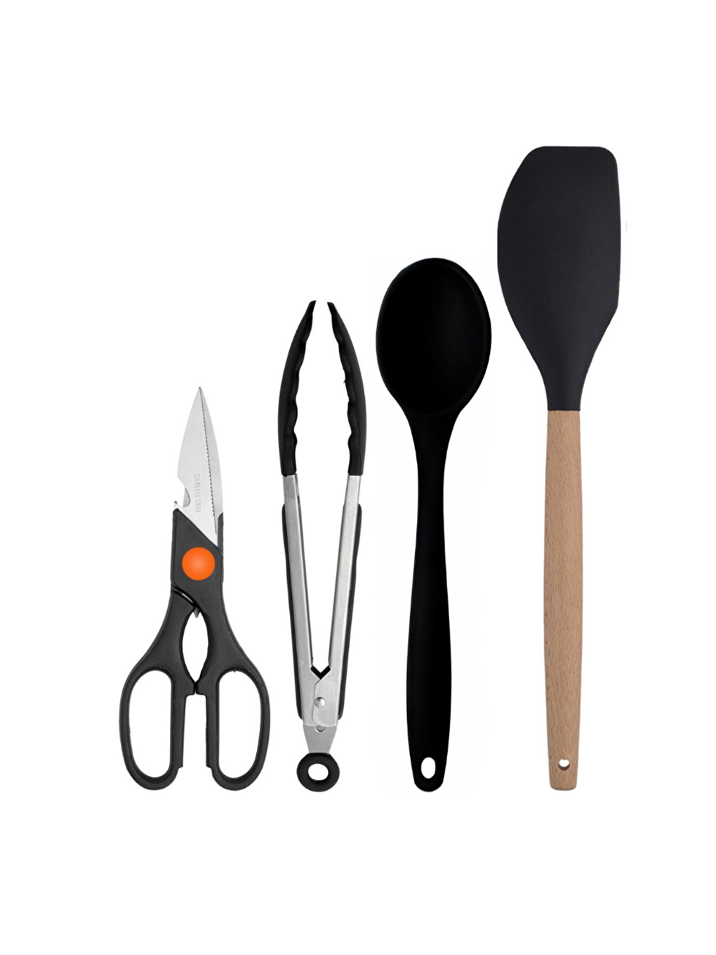 Siyah Bambu Silikon Servis Seti-2