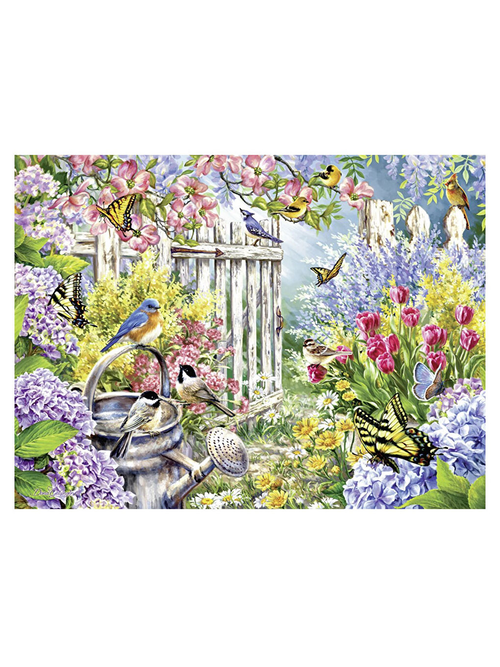 Ravensburger Renksiz 300 Parça Puzzle Bahar Geliyor 135844