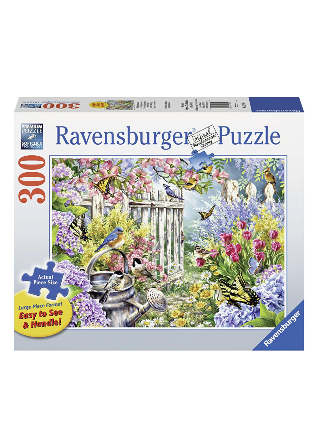 Ravensburger Renksiz 300 Parça Puzzle Bahar Geliyor 135844 - 1