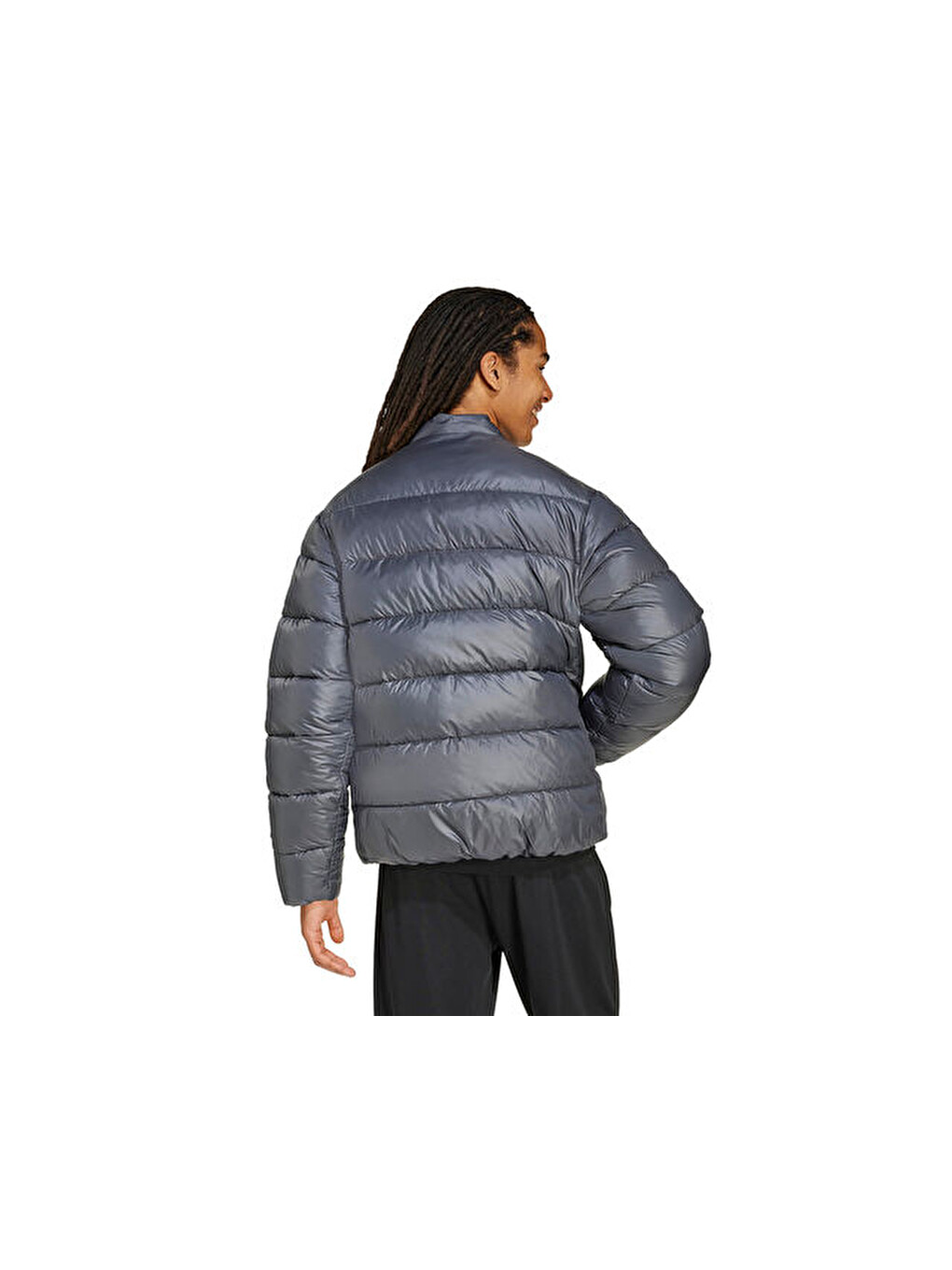 Ess Sd Puf Jkt Erkek Outdoor Ceket Jv7719 Gri-1
