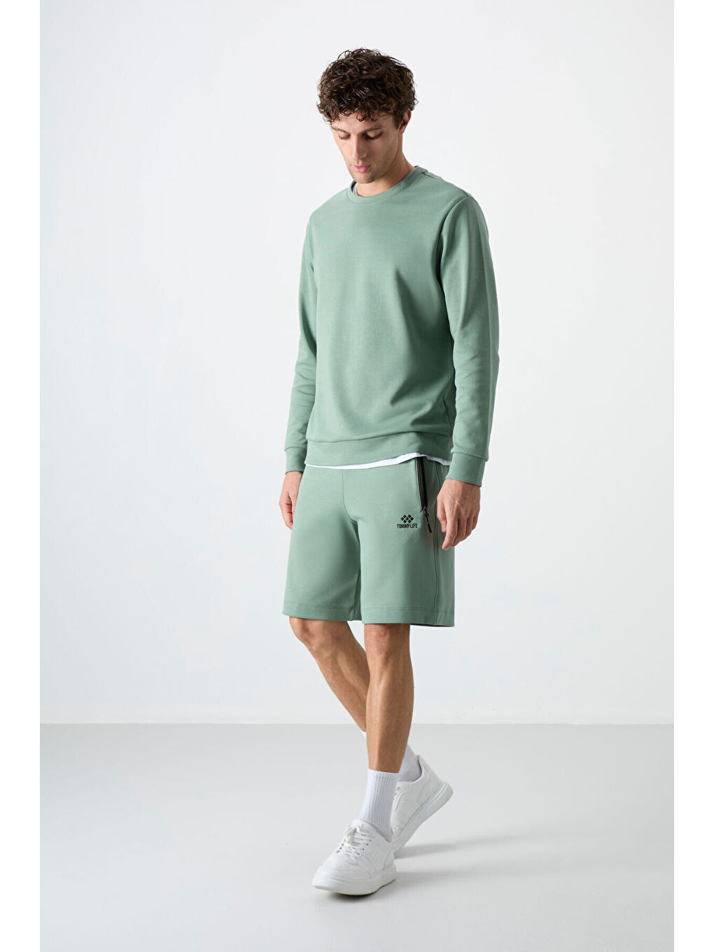 Karışık Standart Fit Basic 5li Paket Erkek Şort - 81136-2