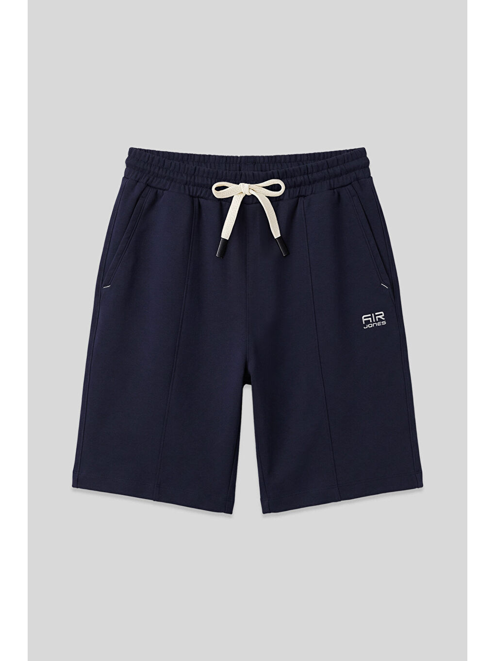 Karışık Standart Fit Basic 3lü Paket Lacivert-Siyah-Gri Melanj Erkek Şort - 81277-1