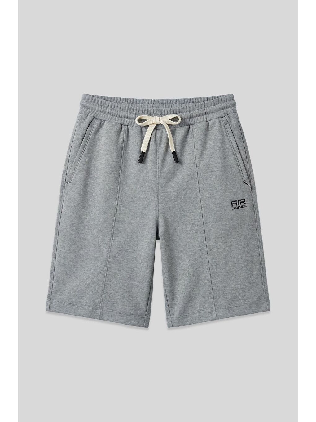 Karışık Standart Fit Basic 3lü Paket Lacivert-Siyah-Gri Melanj Erkek Şort - 81277-2