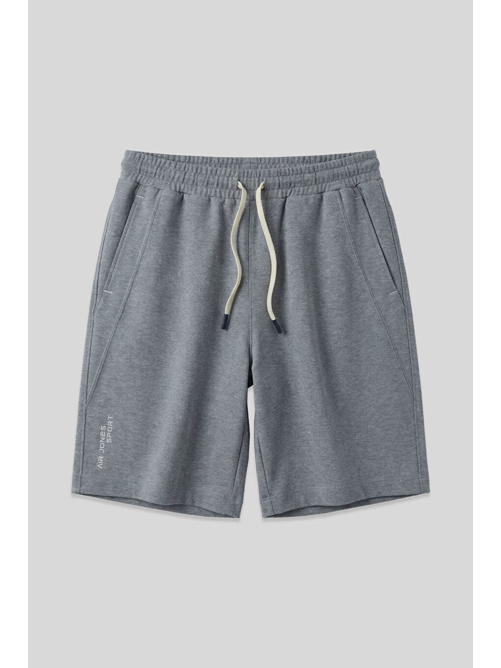 Karışık Standart Fit Basic 3lü Paket Siyah-Gri Melanj-Koyu Gri Erkek Şort - 81278-3