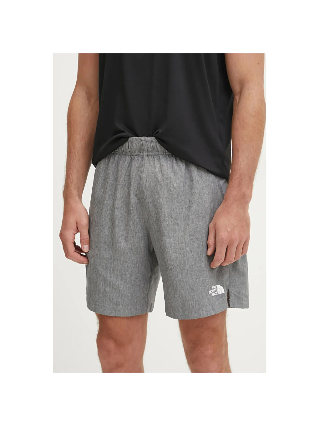 24/7 Erkek Gri Şort-1