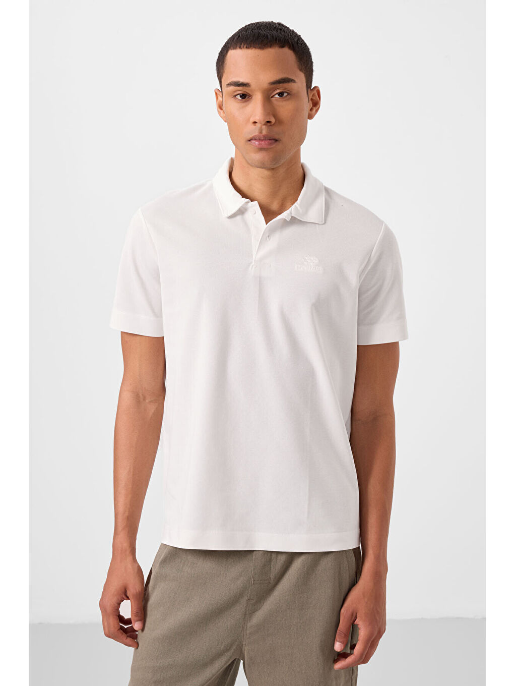 Karışık Standart Fit Basic Polo Yaka 5li Paket Erkek T-Shirt - 87748-2