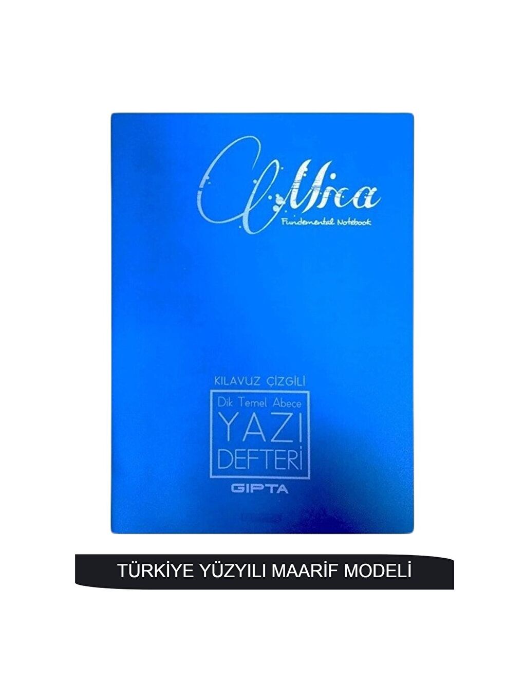 Mica A5 40 Yaprak Plastik Kapak Dikişli Dik Temel Güzel Yazı Defteri(Maarif Modeli)