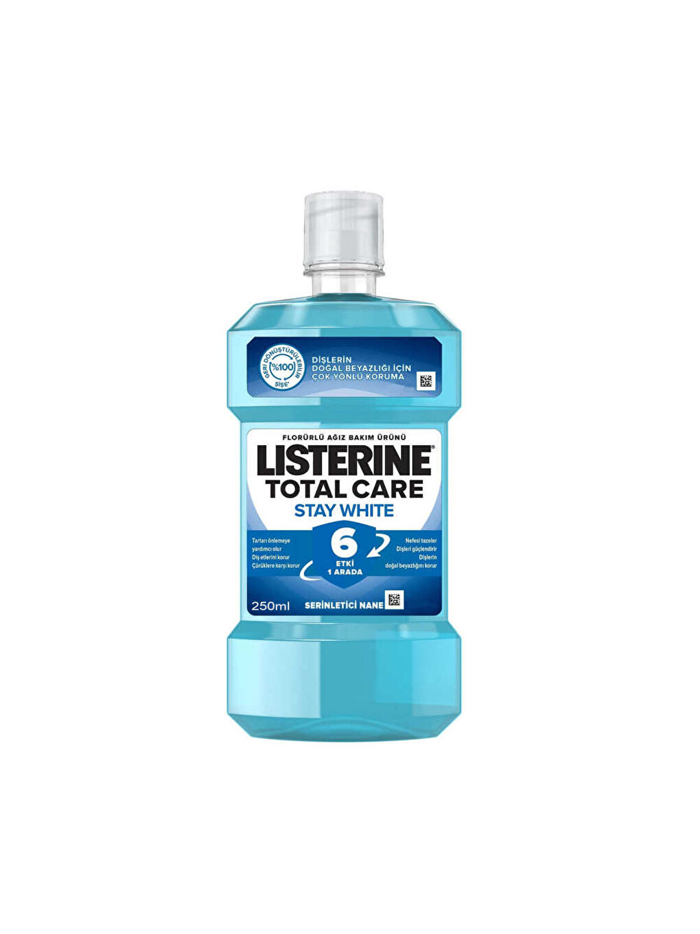 Listerine Total Care Stay White 250ml Serinletici Nane