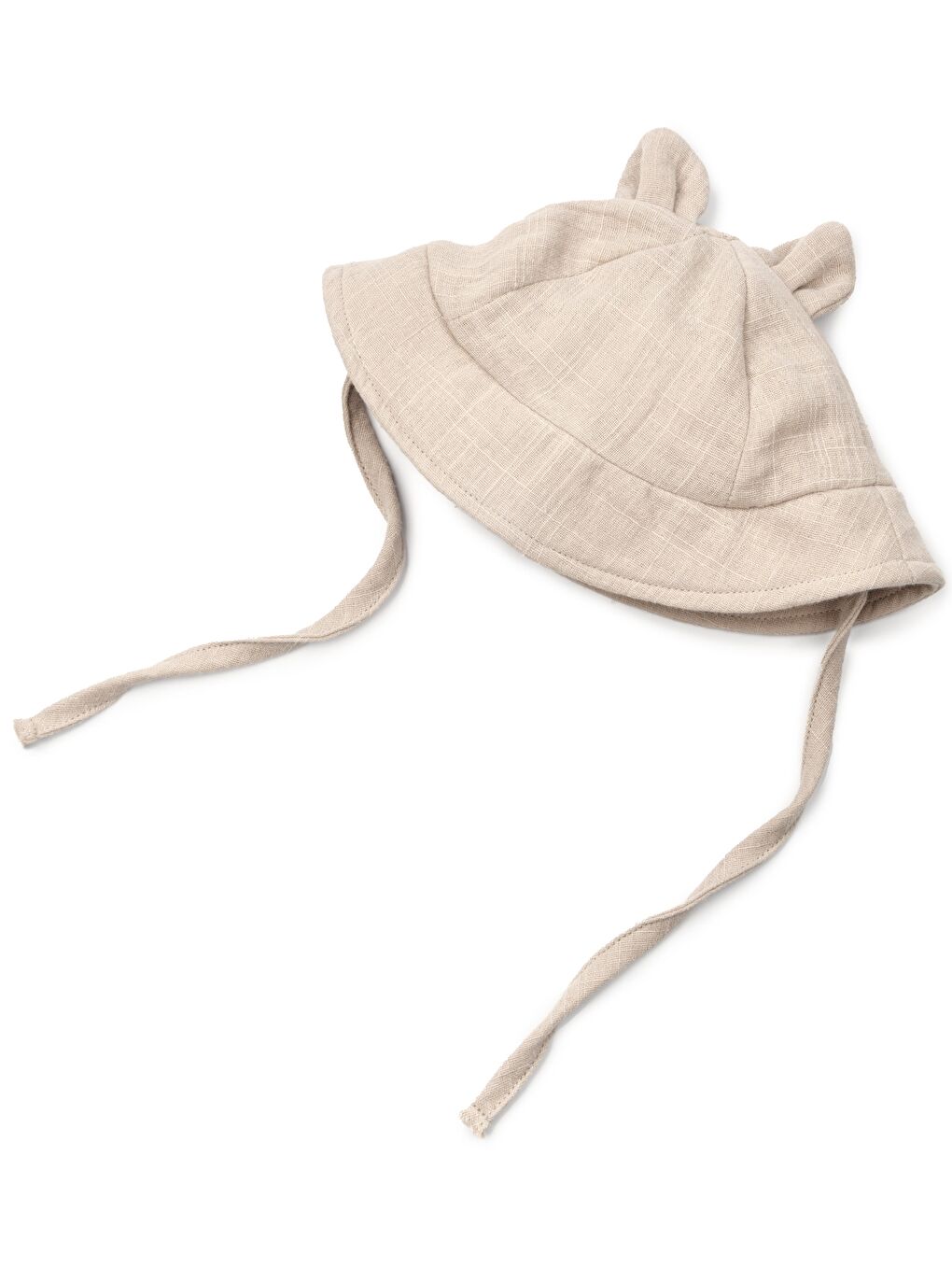 Ekru Bebek Şapkalı Müslin Salopet, %100 Pamuk, Bebek ve Yenidoğan - CSYM7106-3