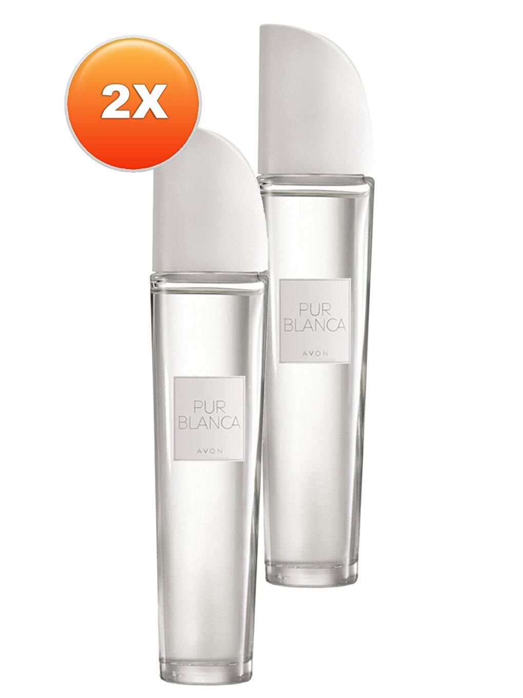 AVON Renksiz Pur Blanca Kadın Parfüm Edt 50 Ml. İkili Set - 1