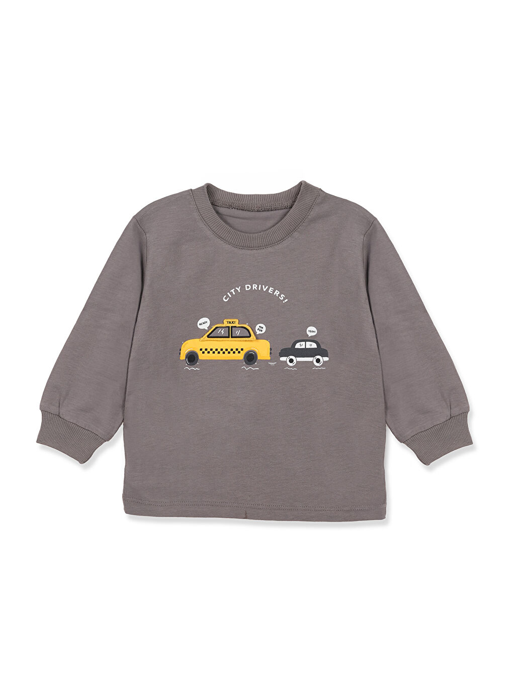 KİKO Gri Erkek Bebek Sweatshirt