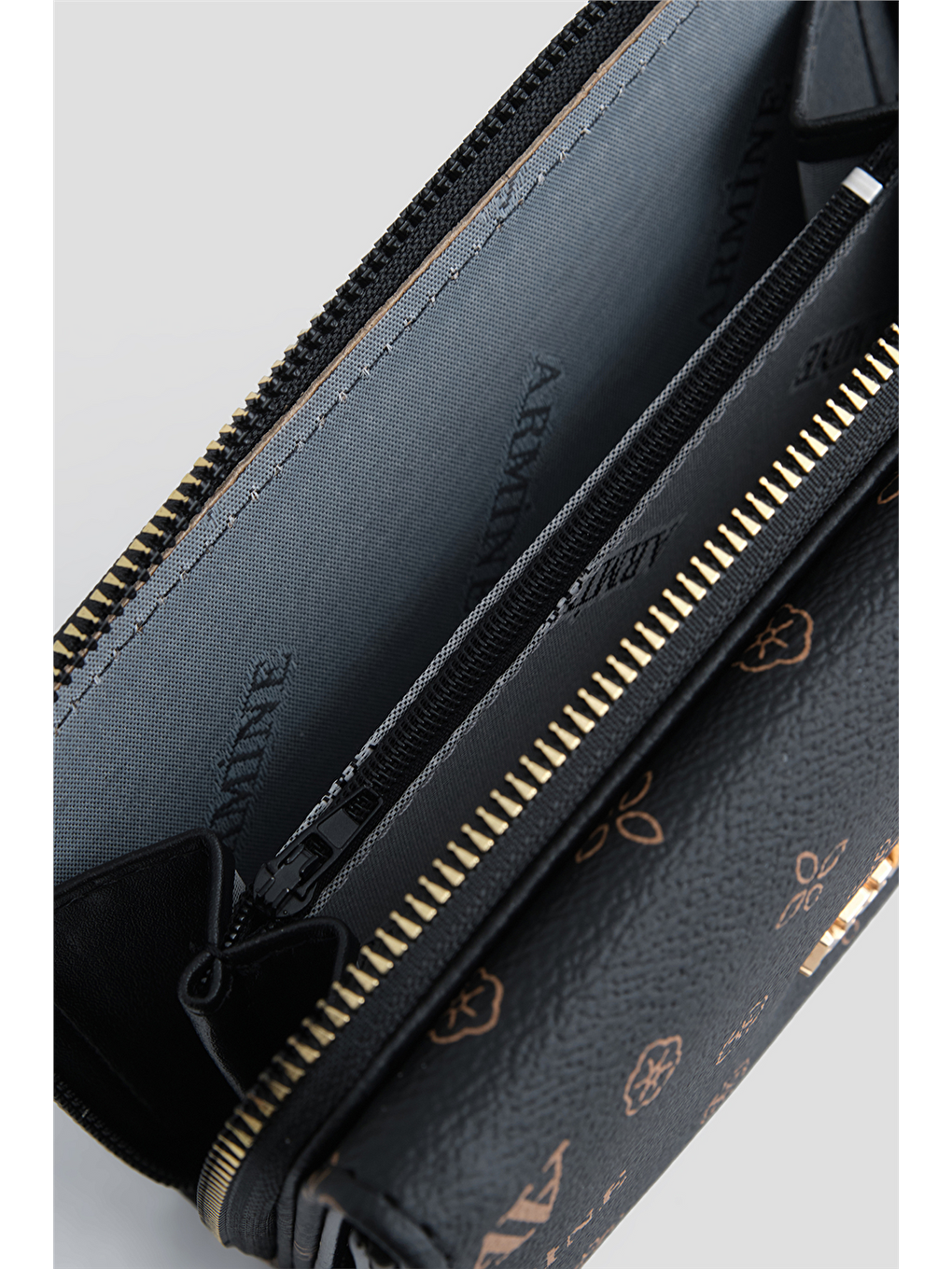 Baskılı Cüzdan Siyah-2