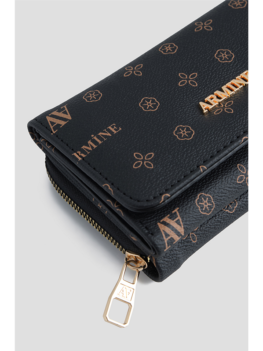 Baskılı Cüzdan Siyah-3