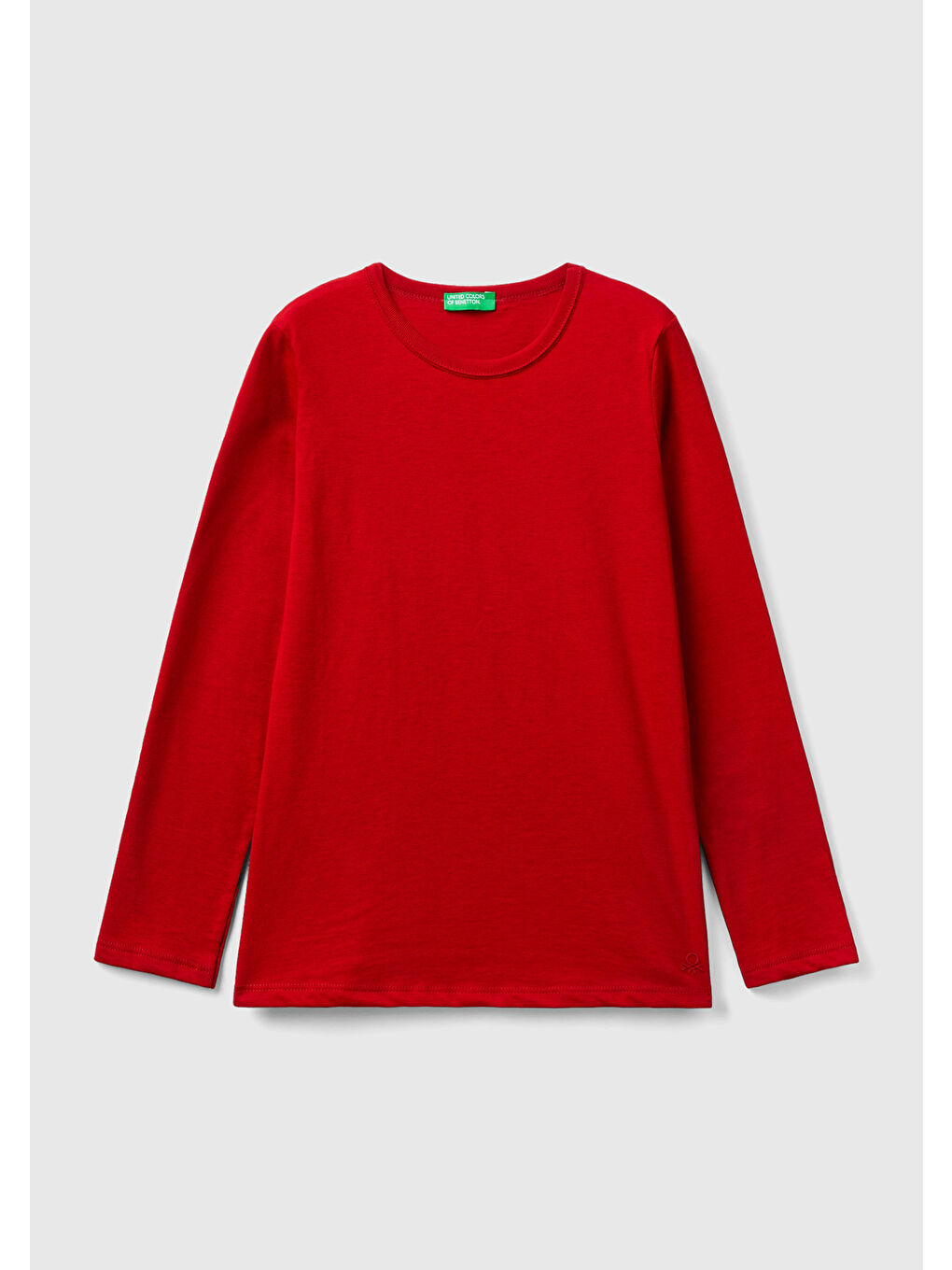 Kız Çocuk Koyu Kırmızı Basic Tişört