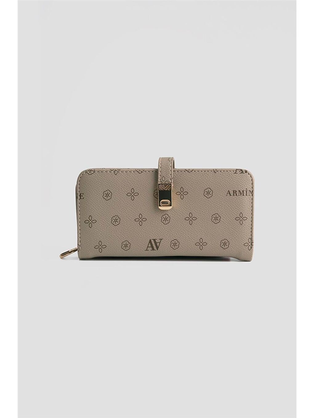 Bej El Çantası Baskılı 25Yd7002 Vizon