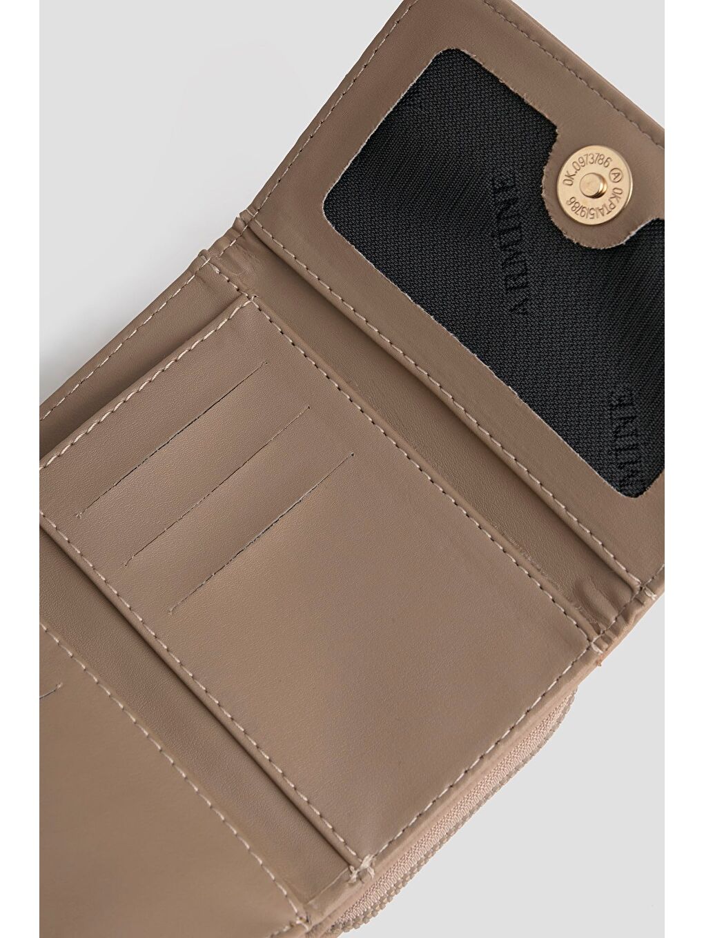Bej Pia Cüzdan Vizon-2