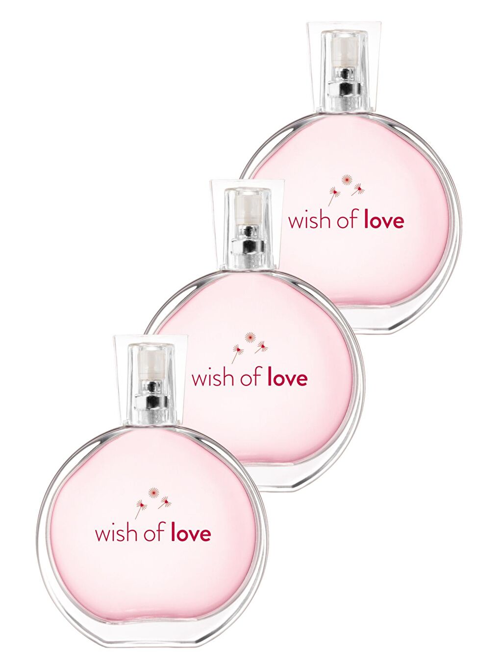 AVON Wish Of Love Kadın Parfüm Edt 50 Ml. Üçlü Set