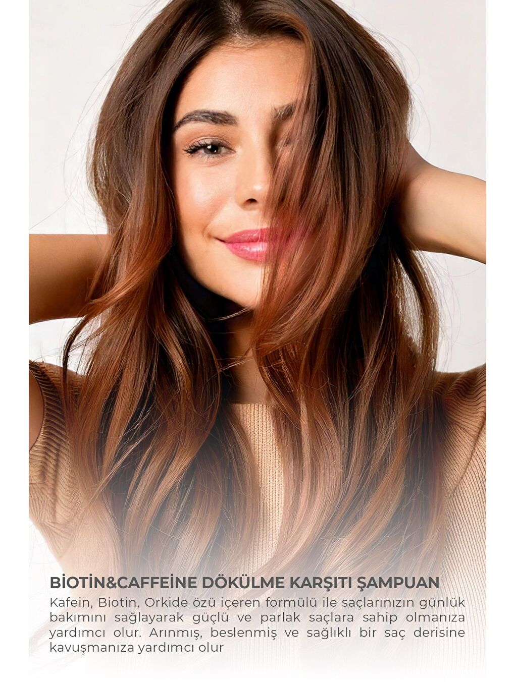 Biotin & Caffeine Dökülme Karşıtı Şampuan 1 Litre x 2 Adet-1