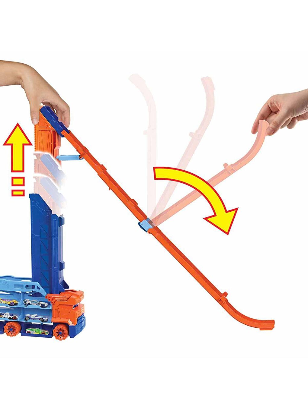 Hot Wheels Renksiz Hız Rampalı Tır HDY92 - 4