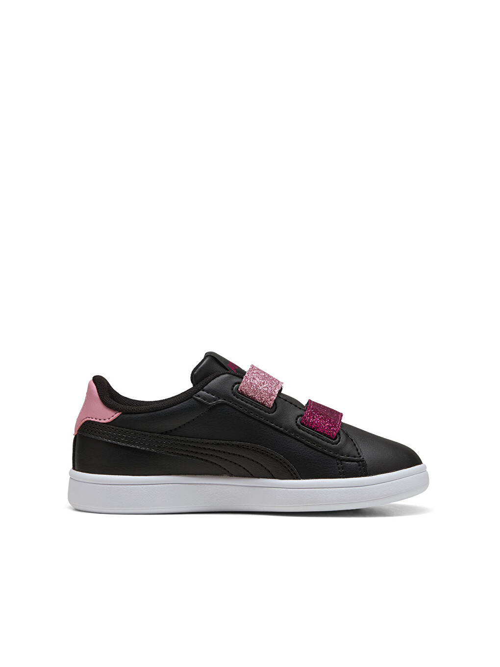Smash 3.0 L Glitter Velcro V Kız Çocuk Siyah Sneaker-1