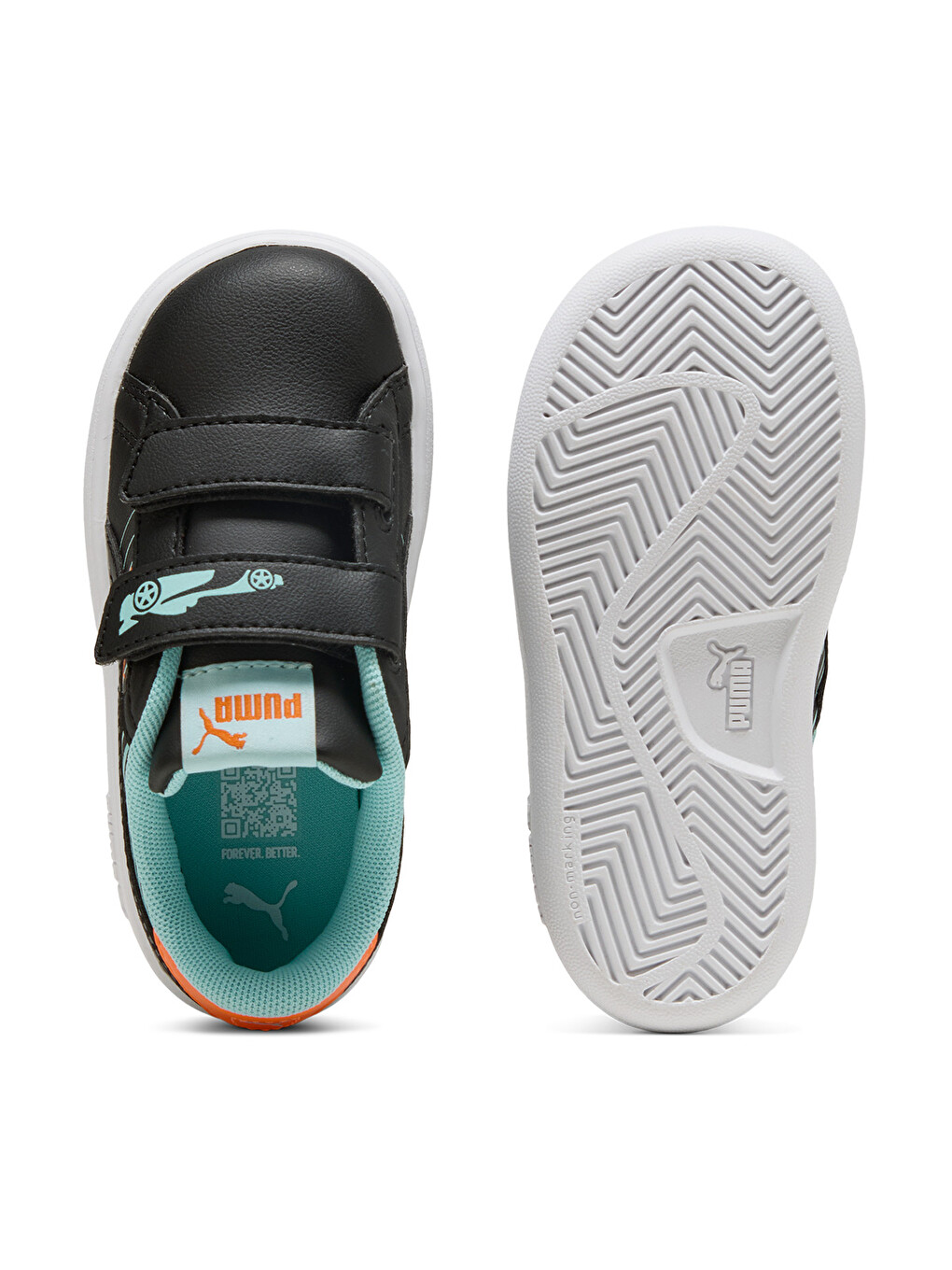 Smash 3.0 Poised 2 Race Bebek Siyah Sneaker-4
