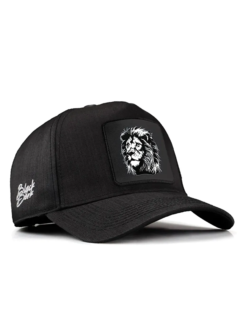 BlackBörk Kahverengi V1 Baseball Aslan - 7 Kod Logolu Unisex Siyah Cordura Kumaş Şapka (CAP)