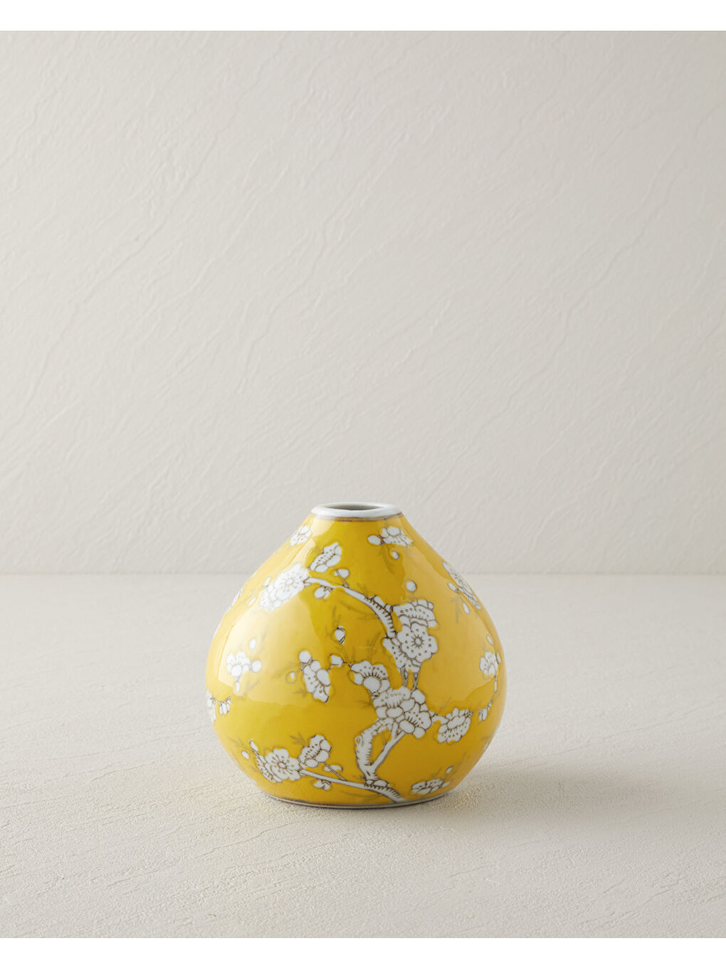 Camila Porselen Vazo 11,5 cm Sarı