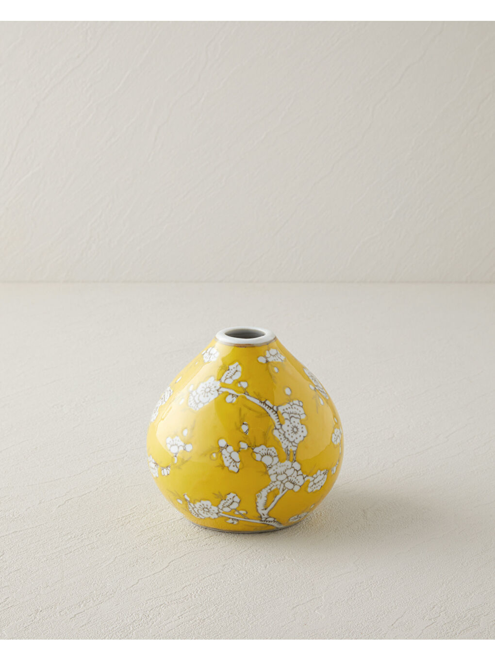 Camila Porselen Vazo 11,5 cm Sarı-1