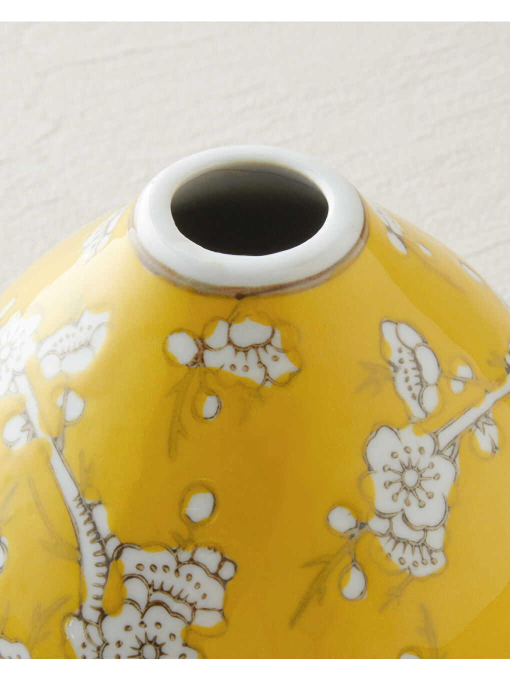 Camila Porselen Vazo 11,5 cm Sarı-2