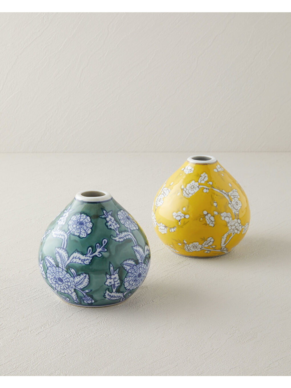 Camila Porselen Vazo 11,5 cm Sarı-3