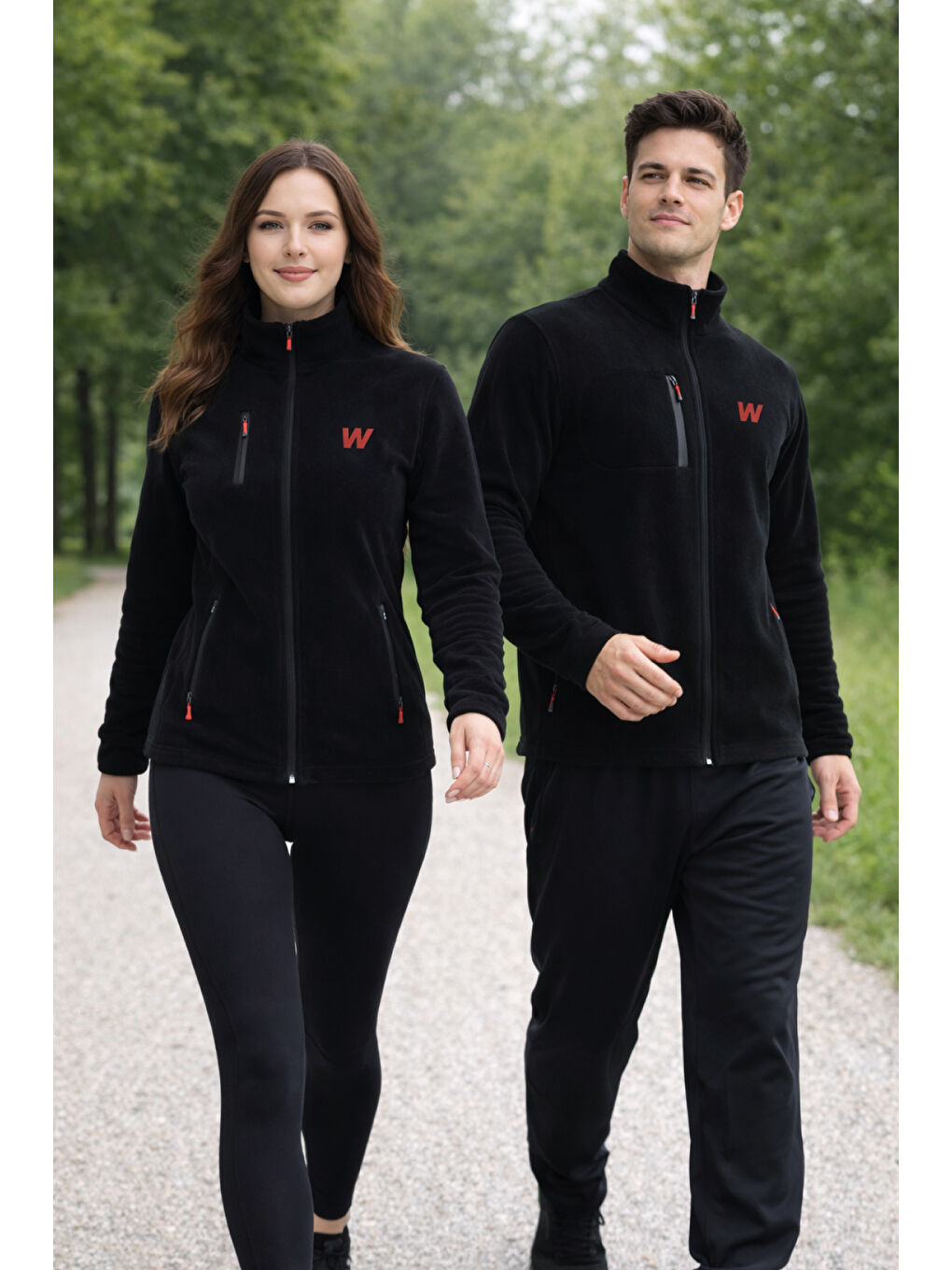 Siyah ERKEK TAM FERMUAR POLAR Fermuarlı Sweatshirt-7