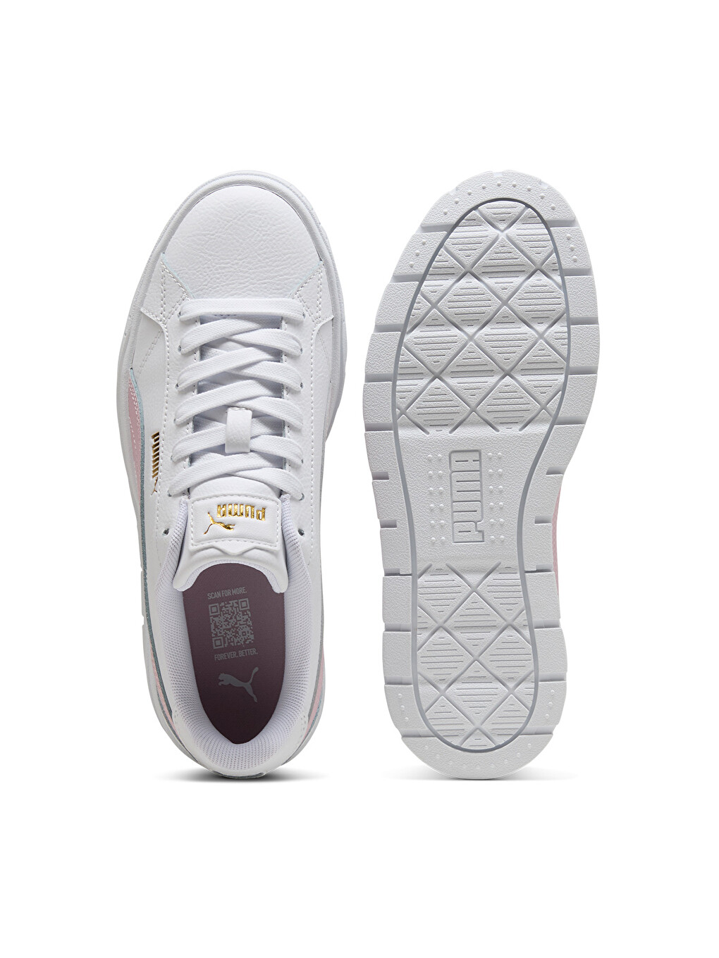 Karmen II L Kadın Beyaz Sneaker-4