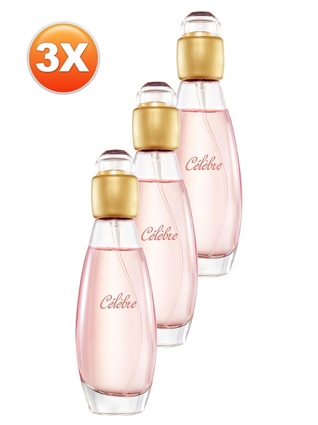 AVON Celebre Kadın Parfüm Edt 50 Ml. Üçlü Set - 1