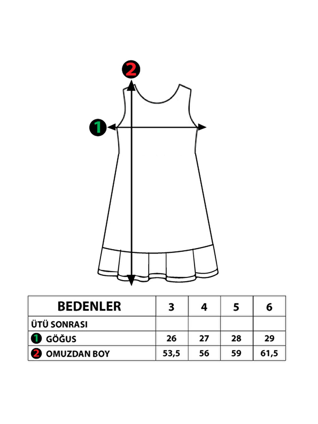 Toontoykids Gri Melanj Kız Çocuk Kelebek Desenli Elbise - 1