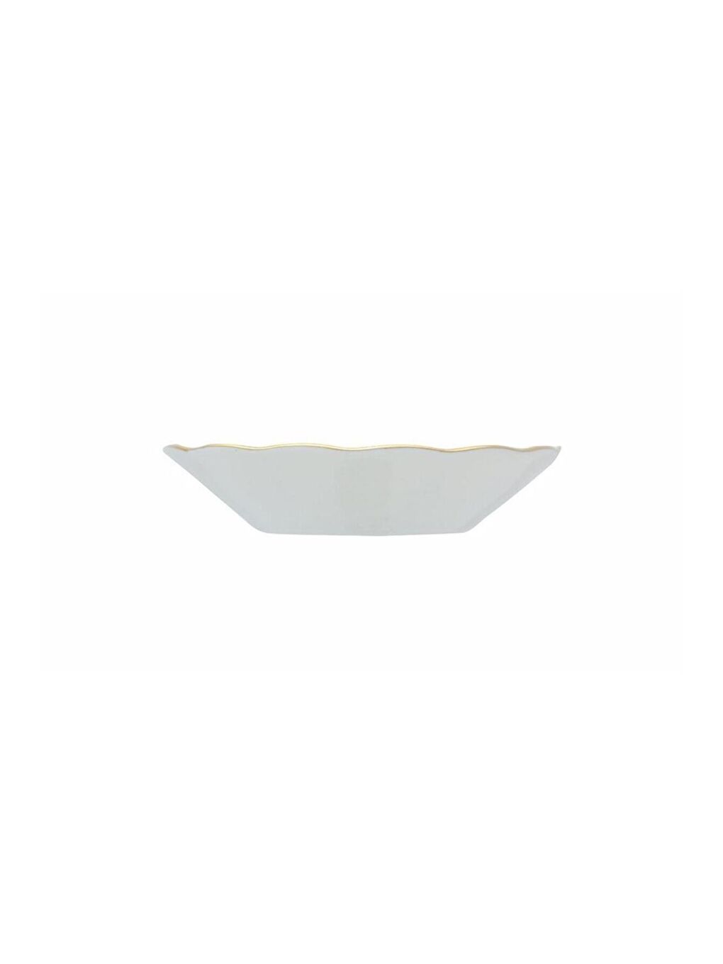 PORLAND Beyaz Arabesque Desen Çay Tabağı Tekli 11cm 04alm006025 - 2