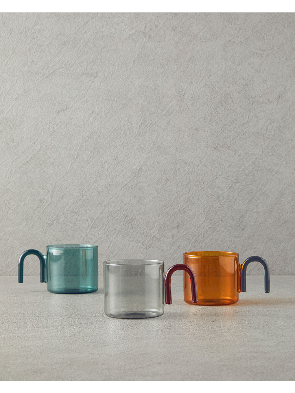 Sarı Favorite Borosilikat Cam Kupa Hardal-3