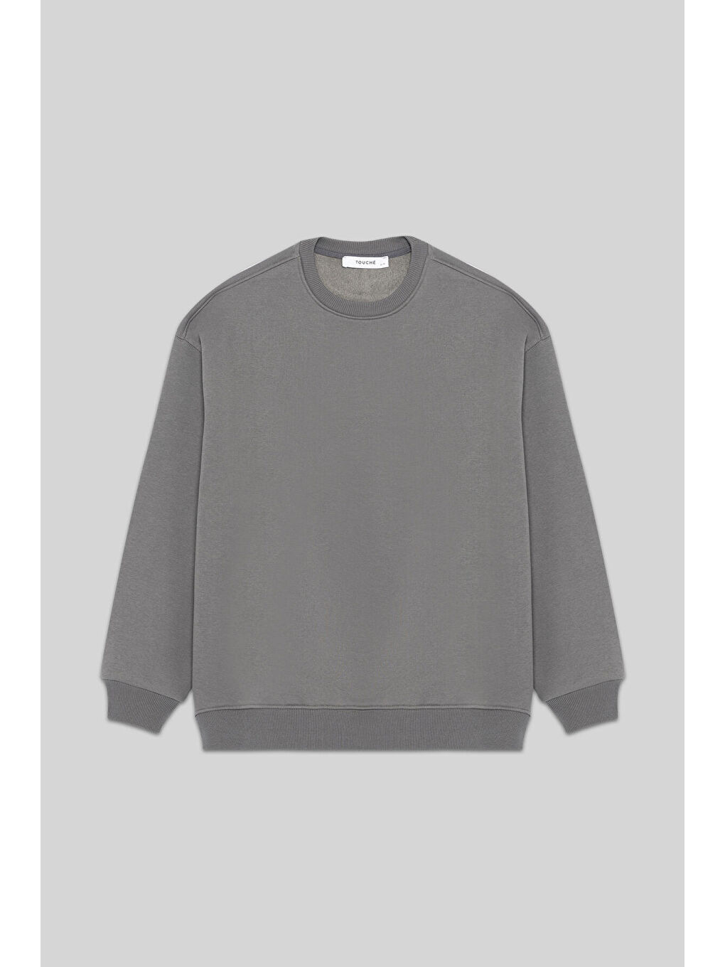 Antrasit Oversıze Sweatshırt