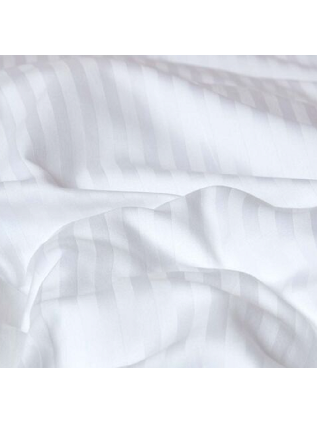 Karışık Nivora Çift Kişilik Çizgili Pamuk Saten Çarşaf | 240x280 | Otel Serisi-1