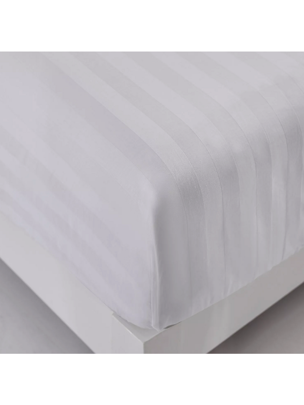 Karışık Nivora Çift Kişilik Çizgili Pamuk Saten Çarşaf | 240x280 | Otel Serisi-3