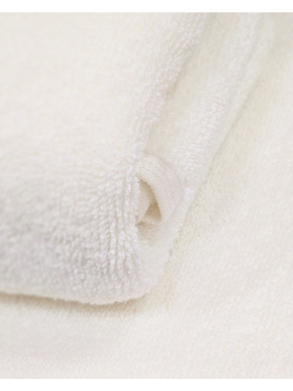 %100 Pamuk | Velune Banyo Havlusu | Kırık Beyaz | 50x85 | Otel Serisi-4