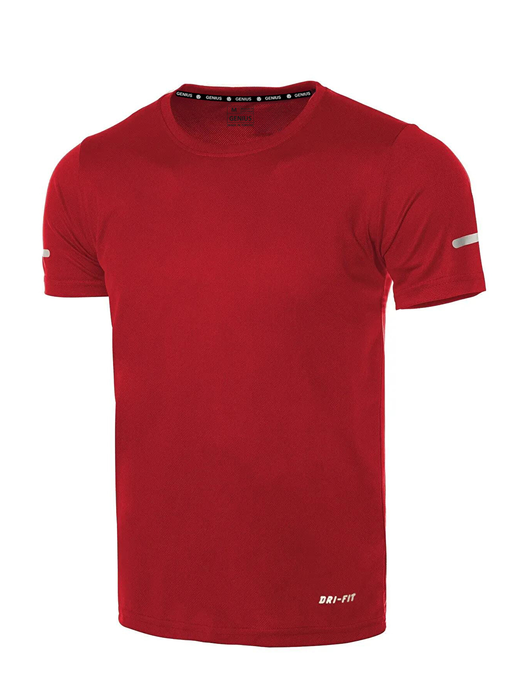 GENIUS STORE Gri 5'li Erkek Nem Emici Hızlı Kuruma Spor T-shirt DRIFIT-KISAKOL5 siyah-mavi-turuncu-kırmızı-beyaz - 3