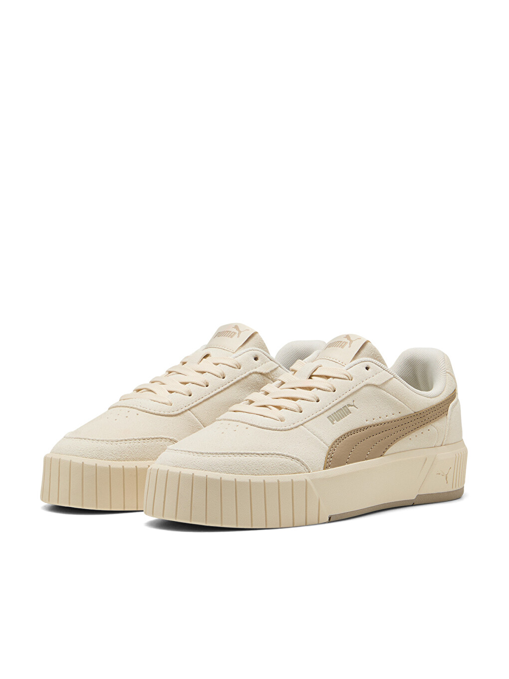 Carina Mia Sd Kadın Ekru Sneaker-2