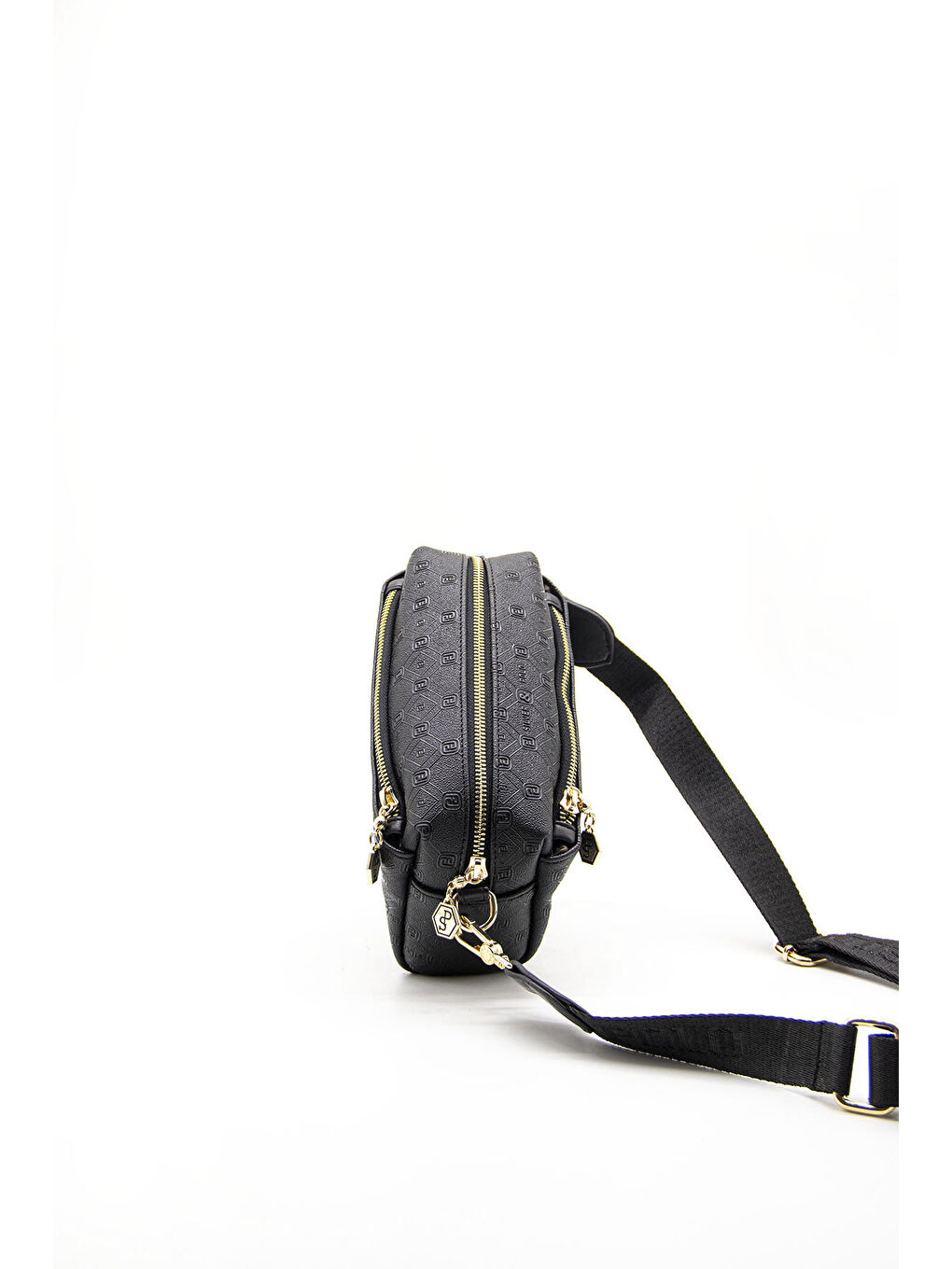 Siyah Kadın Çapraz Çanta 1142-44778 ÇAPRAZ BAYAN ÇANTASI M46 SİYAH-MAT SİYAH-6