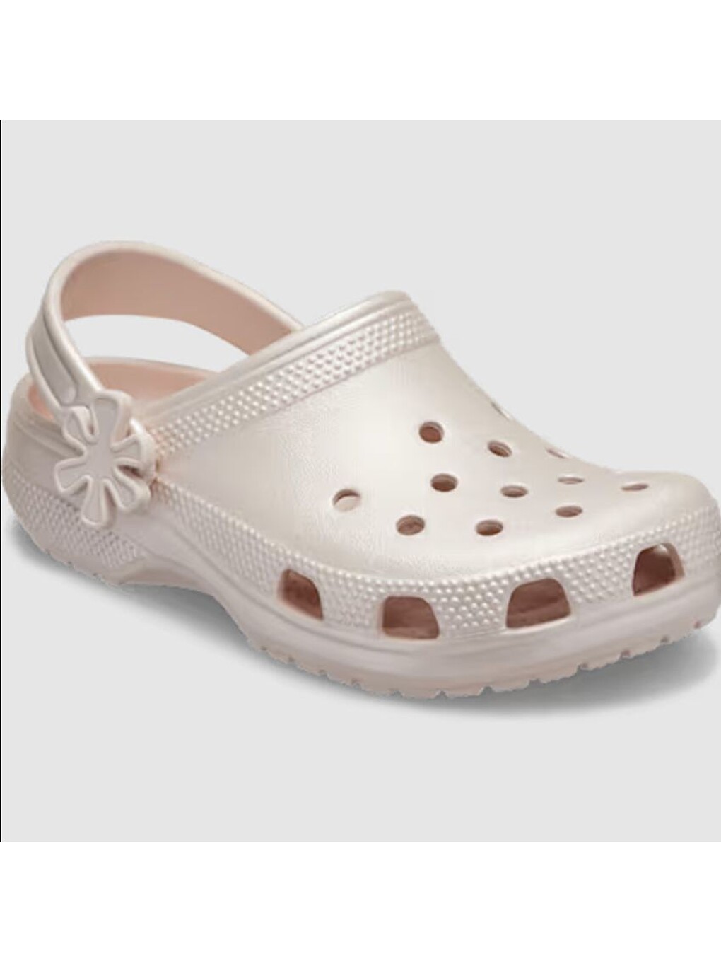 Pembe Classic Pearl Shine Clog Kadın Terlik 212814-6UR-4