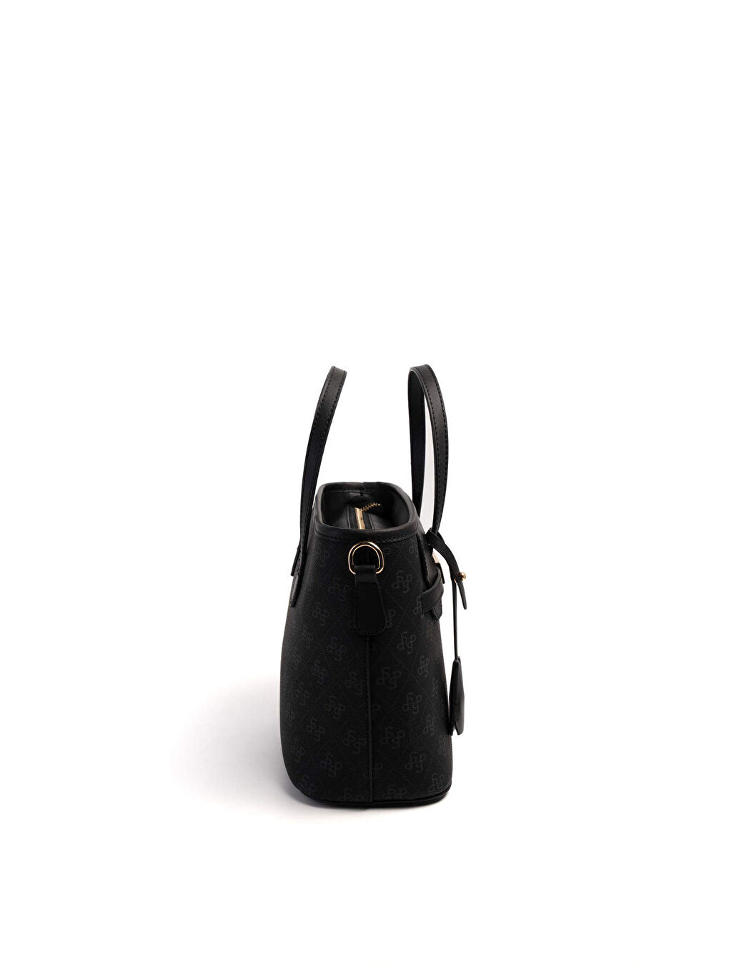 Siyah Kadın Omuz Çantası 1185-46595 SILVER POLO BAYAN ÇANTASI M178 SİYAH-MAT SİYAH-2