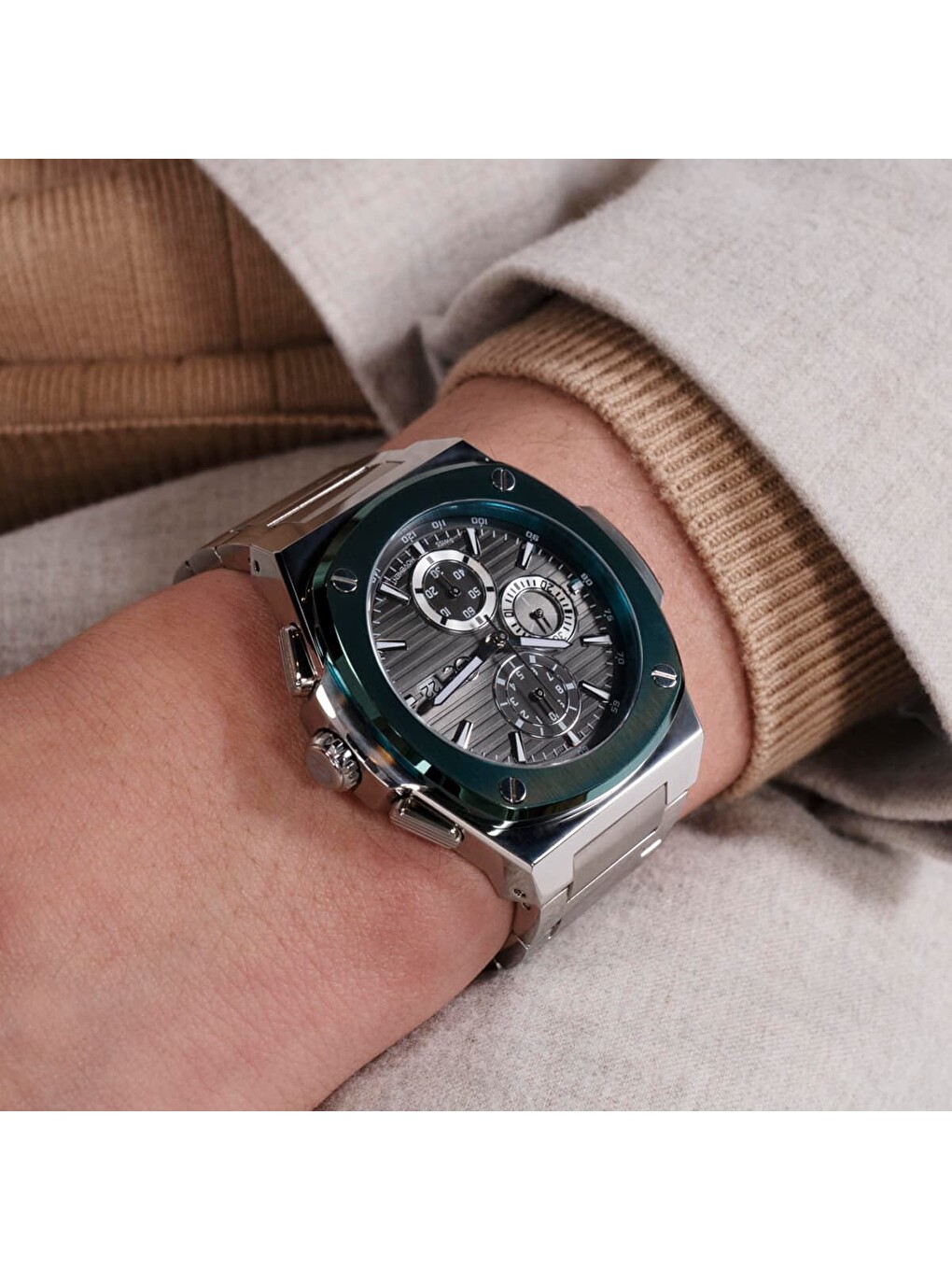Gri GCY99022G5MF Erkek Kol Saati-7